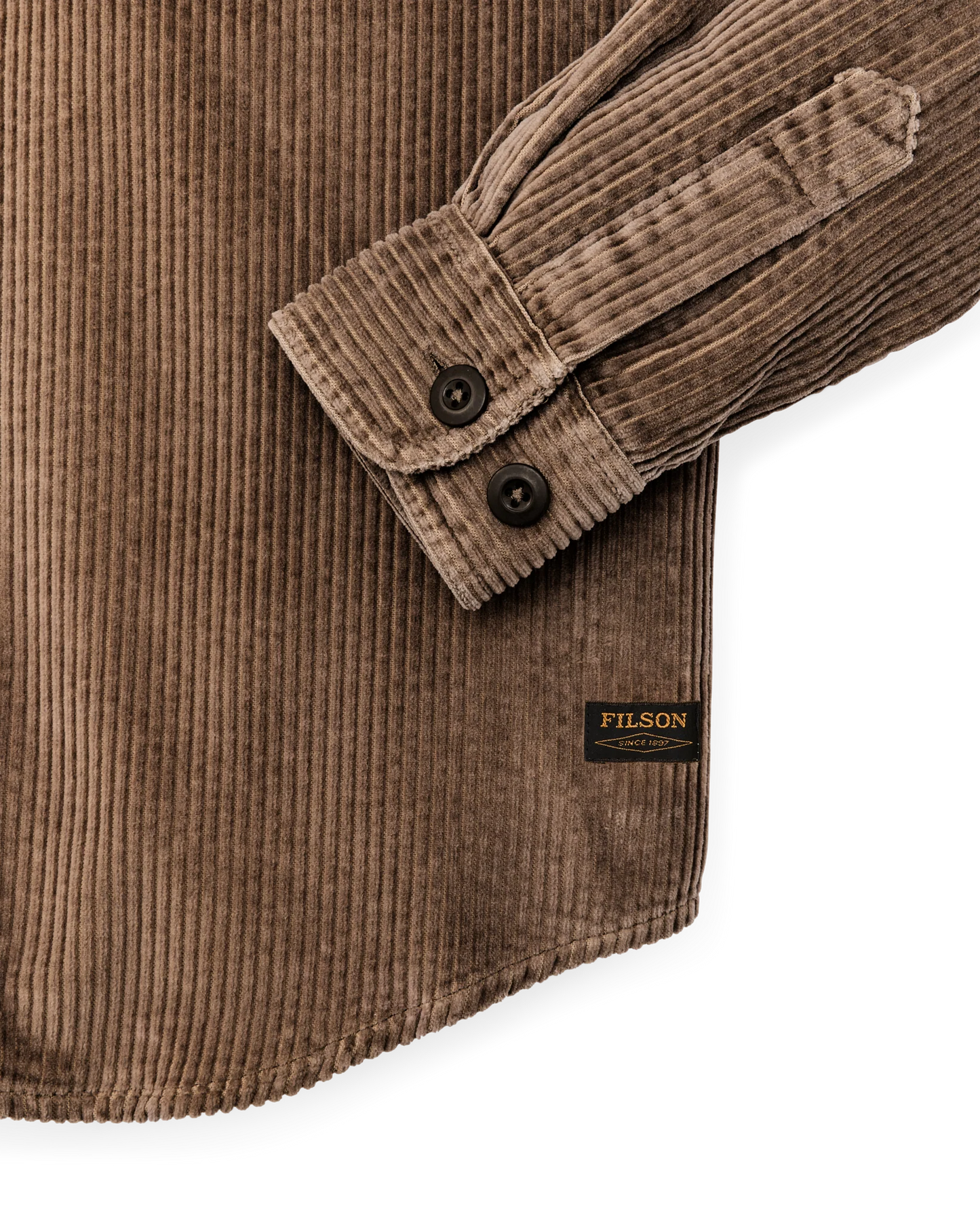 FILSON 6-WALE CORDUROY SHIRT - BROWN
