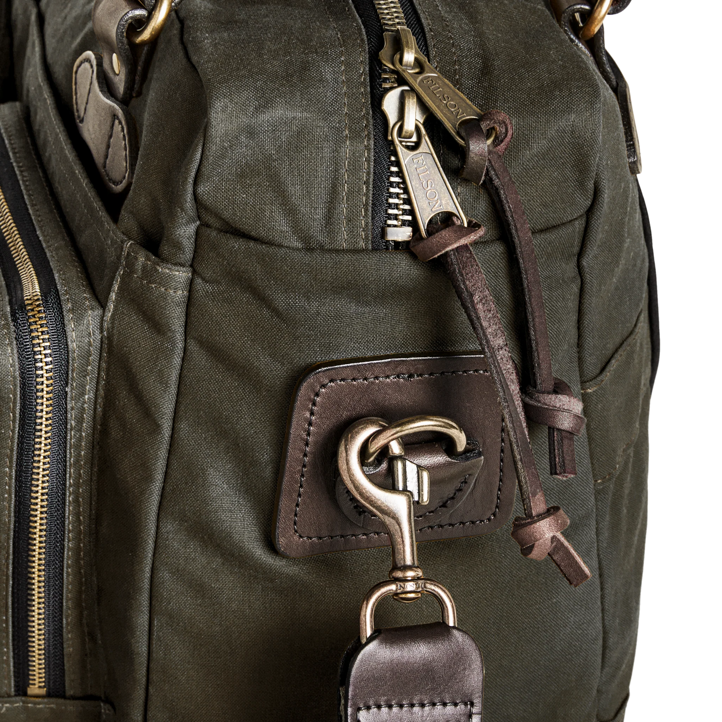 FILSON 48-HOUR TIN CLOTH DUFFLE BAG - OTTER GREEN