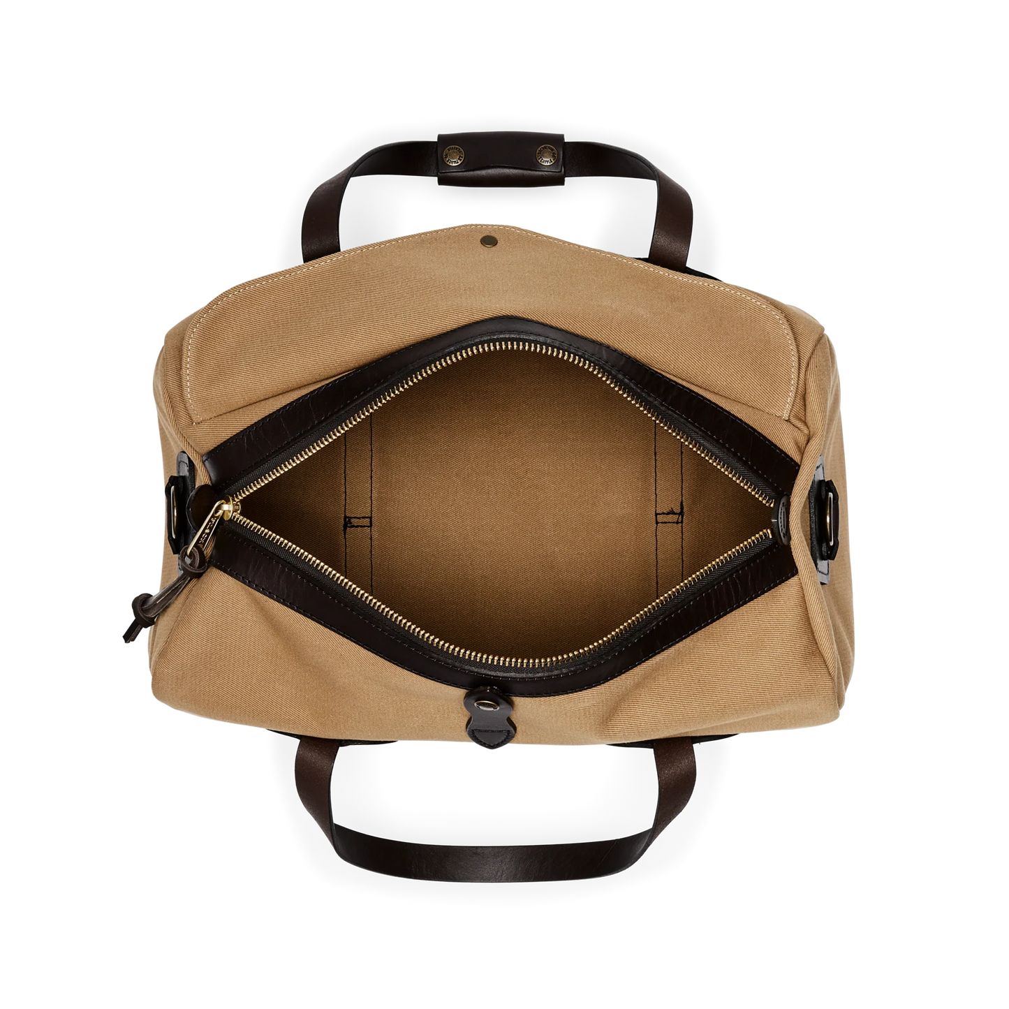 FILSON SMALL RUGGED TWILL DUFFLE BAG - TAN