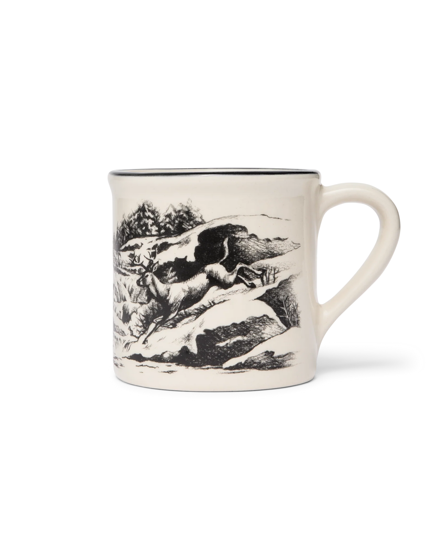 FILSON STONEWARE MUG - NATURAL / DEER
