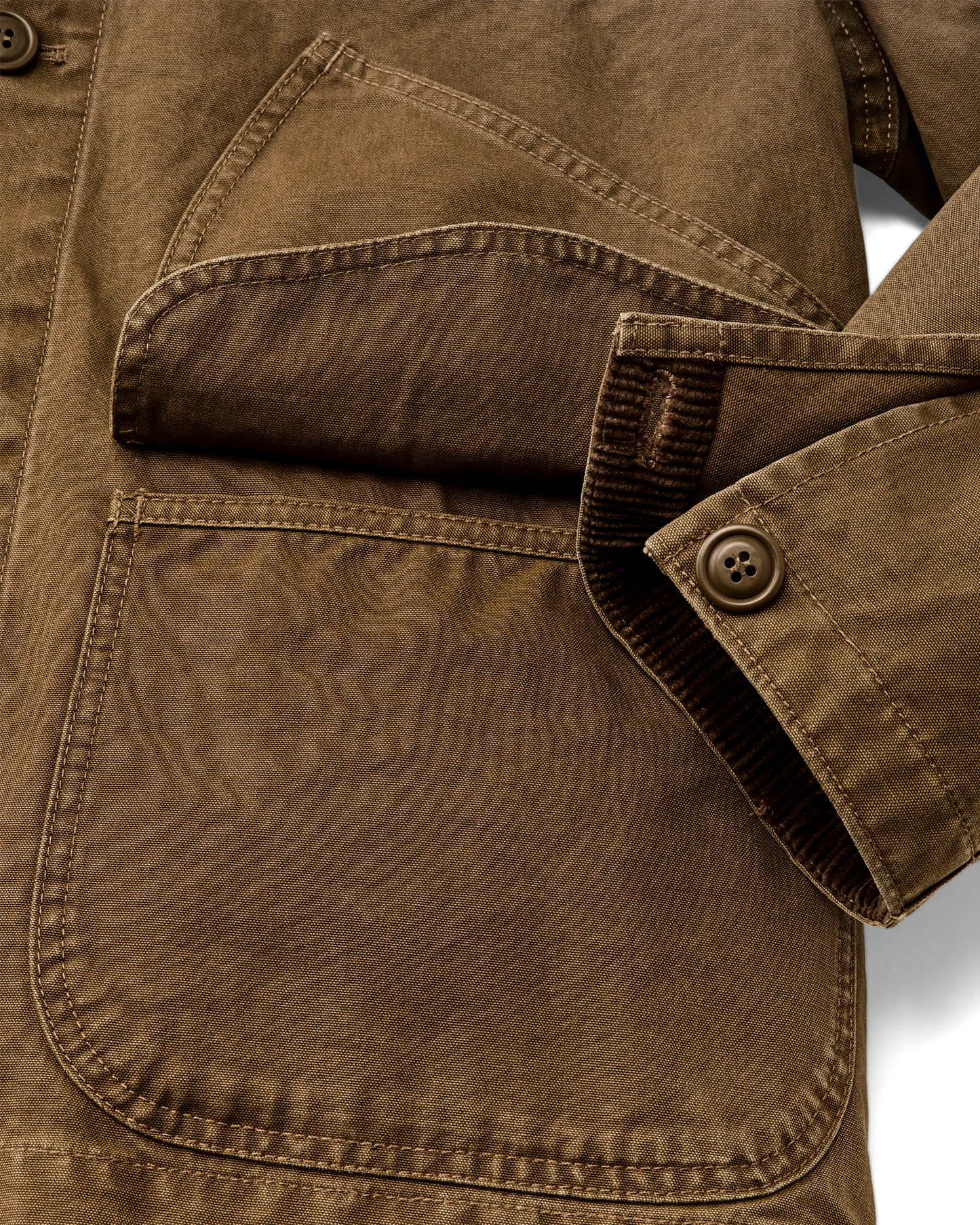 FILSON CANVAS OUTFITTER JACKET - KANGAROO
