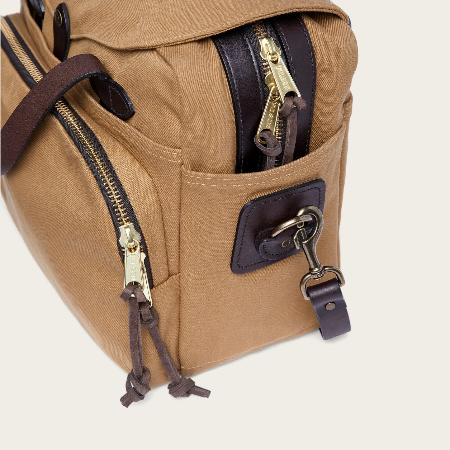FILSON RUGGED TWILL PADDED COMPUTER BAG - TAN