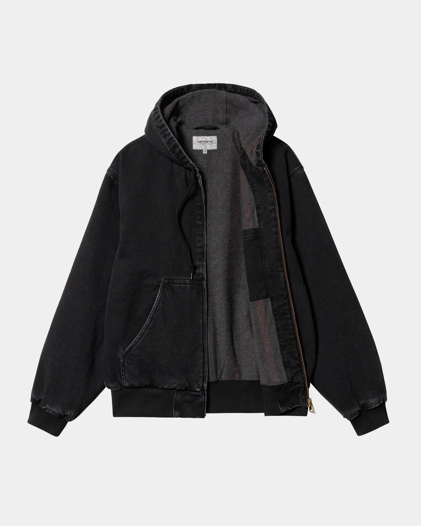 CARHARTT WIP OG Active Jacket Denim (Winter) - Black (stone washed) 'Maitland' Denim