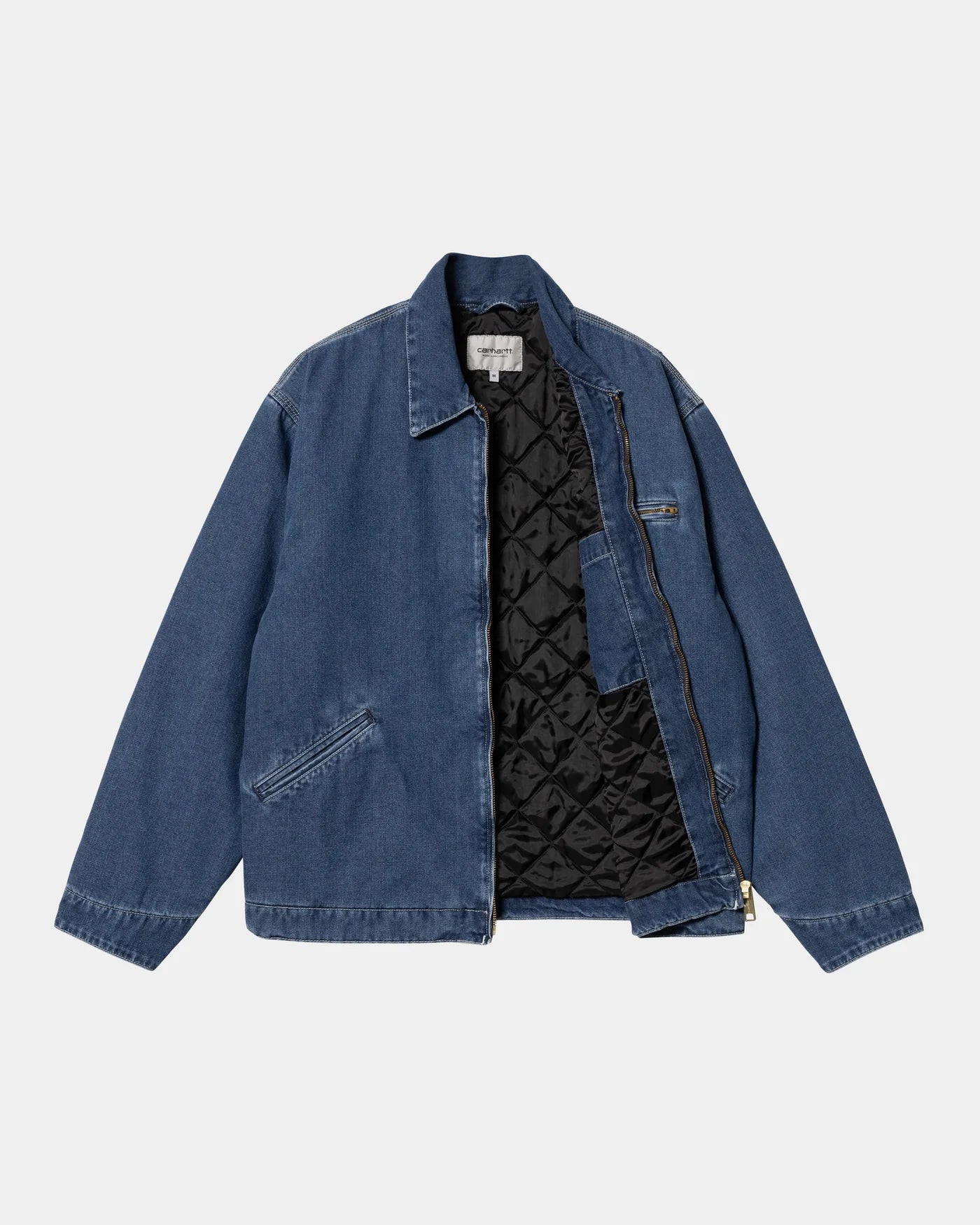 CARHARTT WIP OG DETROIT DENIM JACKET - BLUE STONE WASH