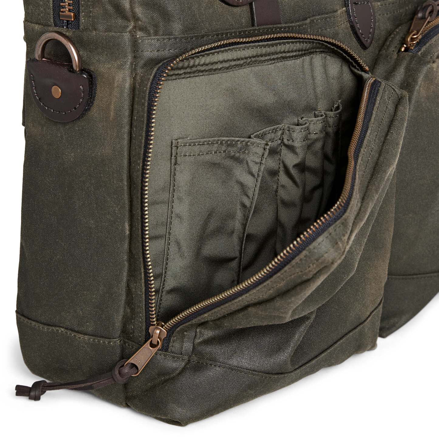 FILSON 24-HOUR TIN CLOTH BRIEFCASE - OTTER GREEN