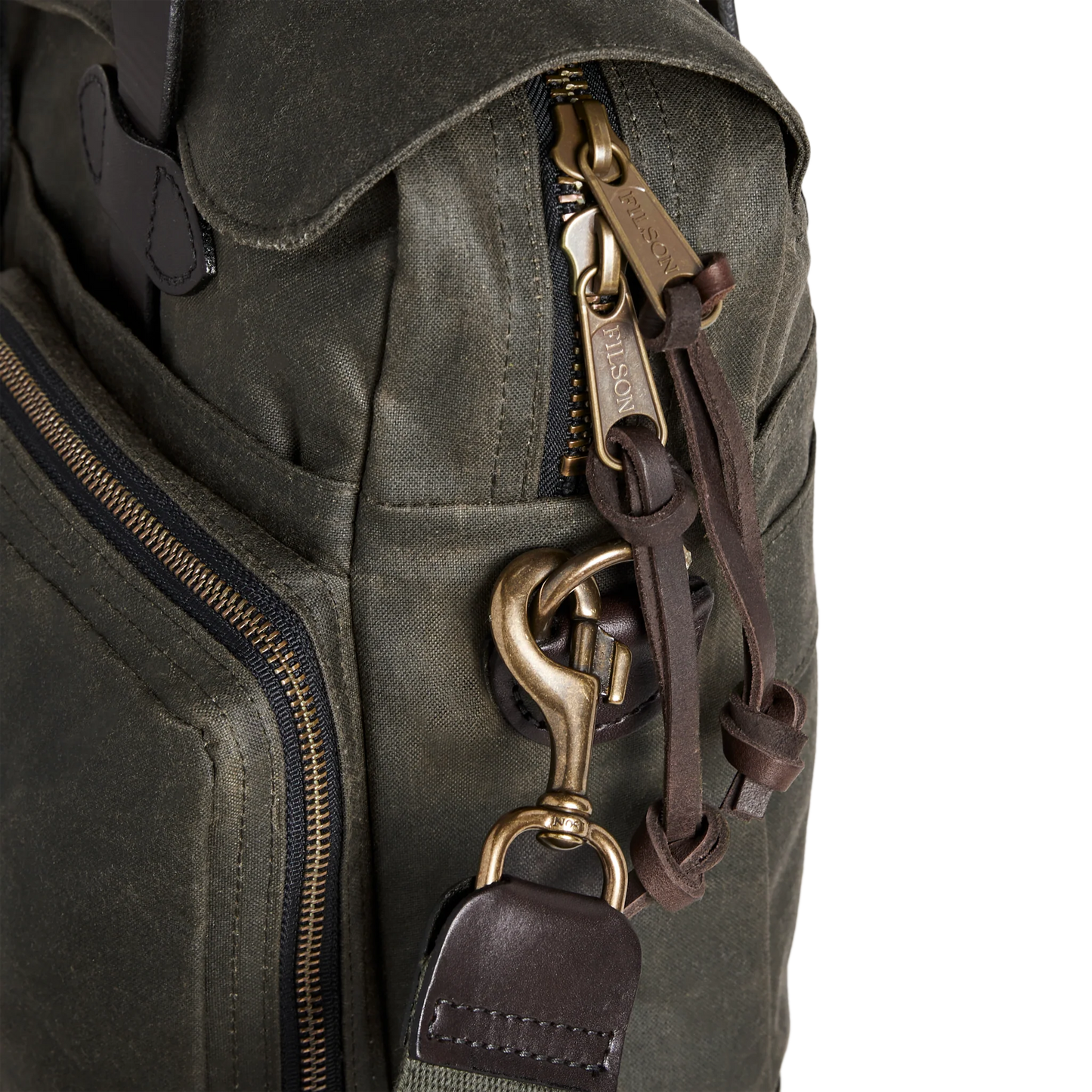 FILSON 24-HOUR TIN CLOTH BRIEFCASE - OTTER GREEN