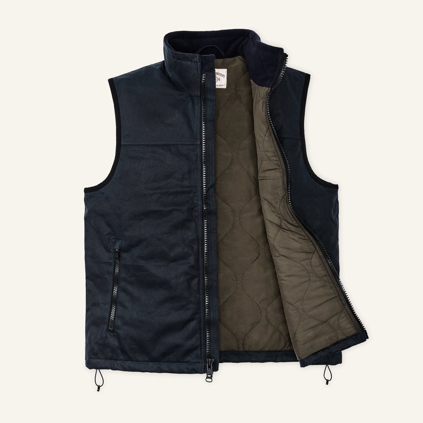 FILSON TIN CLOTH PRIMALOFT® VEST - SERVICE BLUE