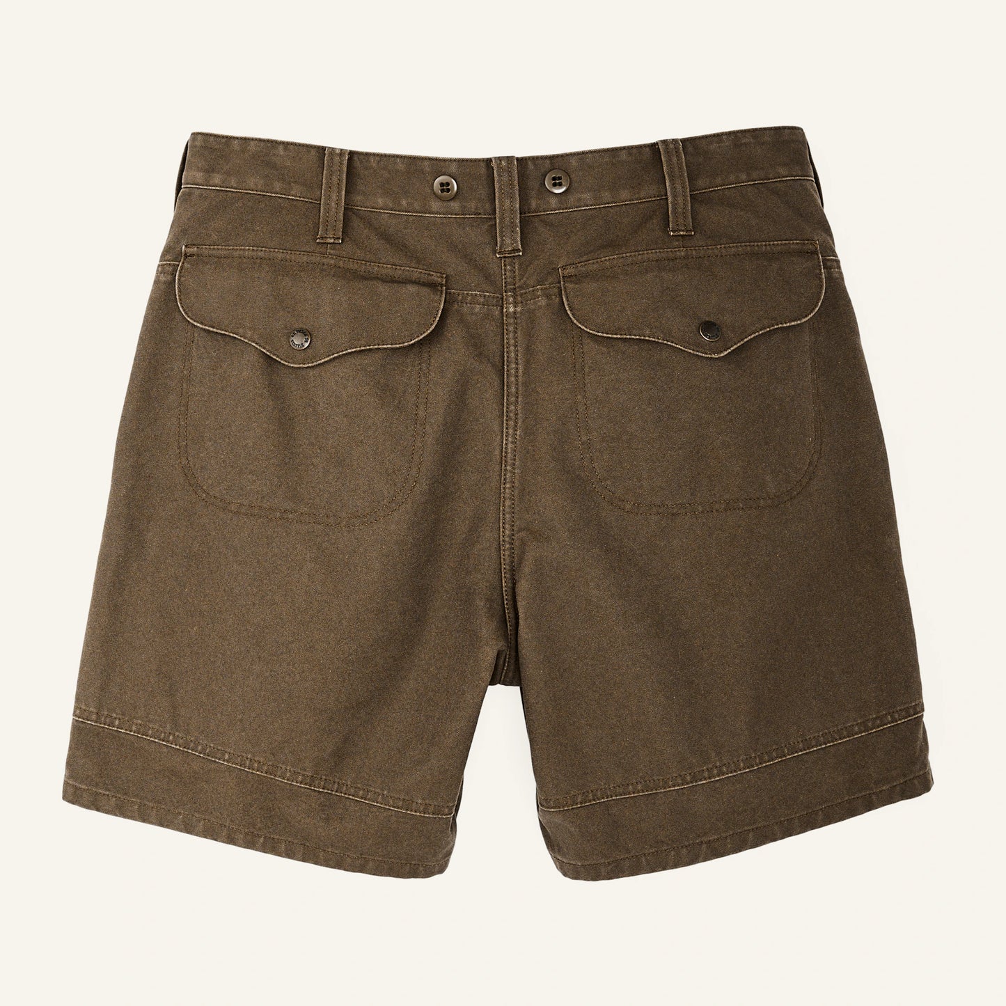 FILSON DRY TIN CLOTH SHORTS - MARSH OLIVE