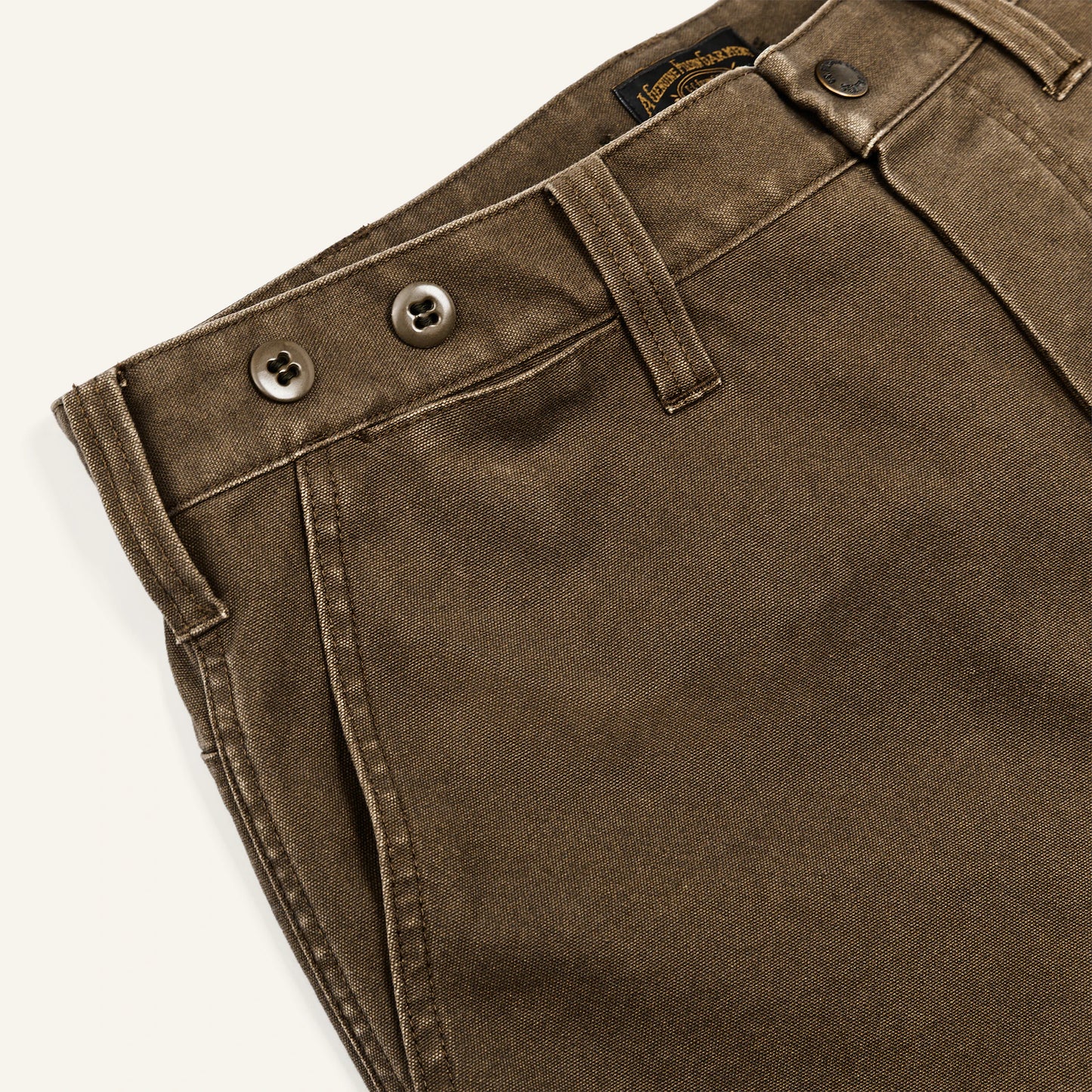 FILSON DRY TIN CLOTH SHORTS - MARSH OLIVE