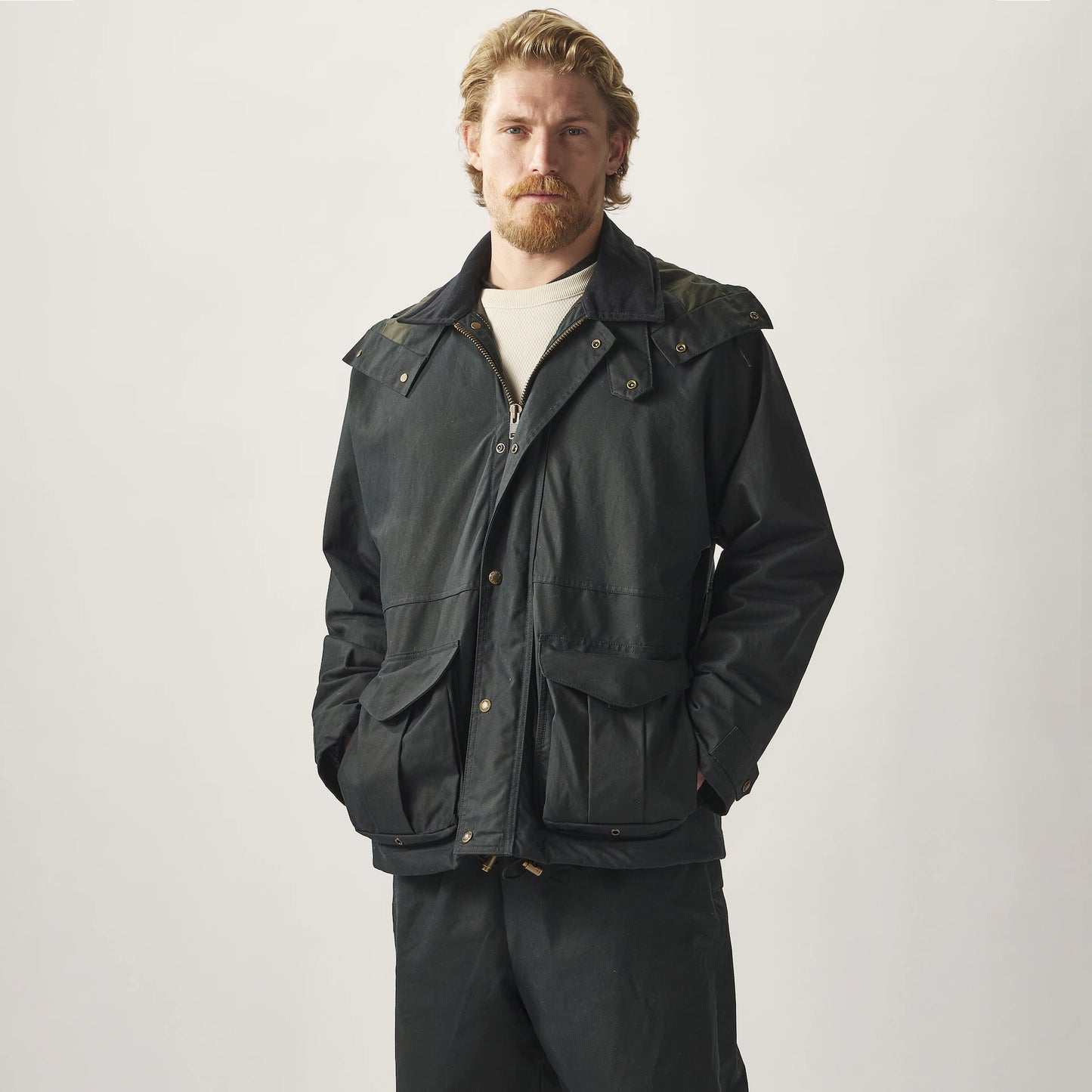 FILSON FOUL WEATHER JACKET - HARBOR BLUE