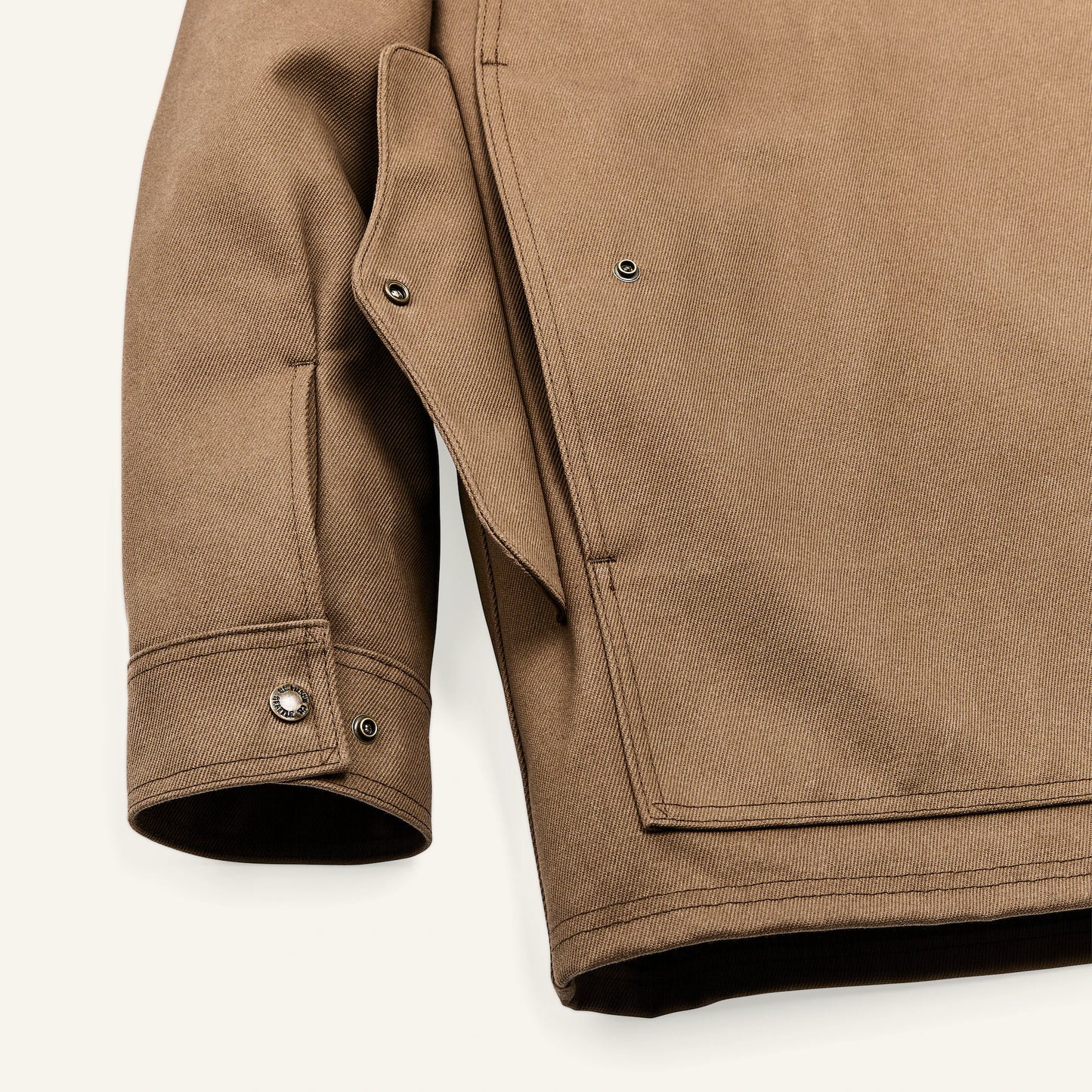FILSON RUGGED TWILL CRUISER JACKET - SEPIA