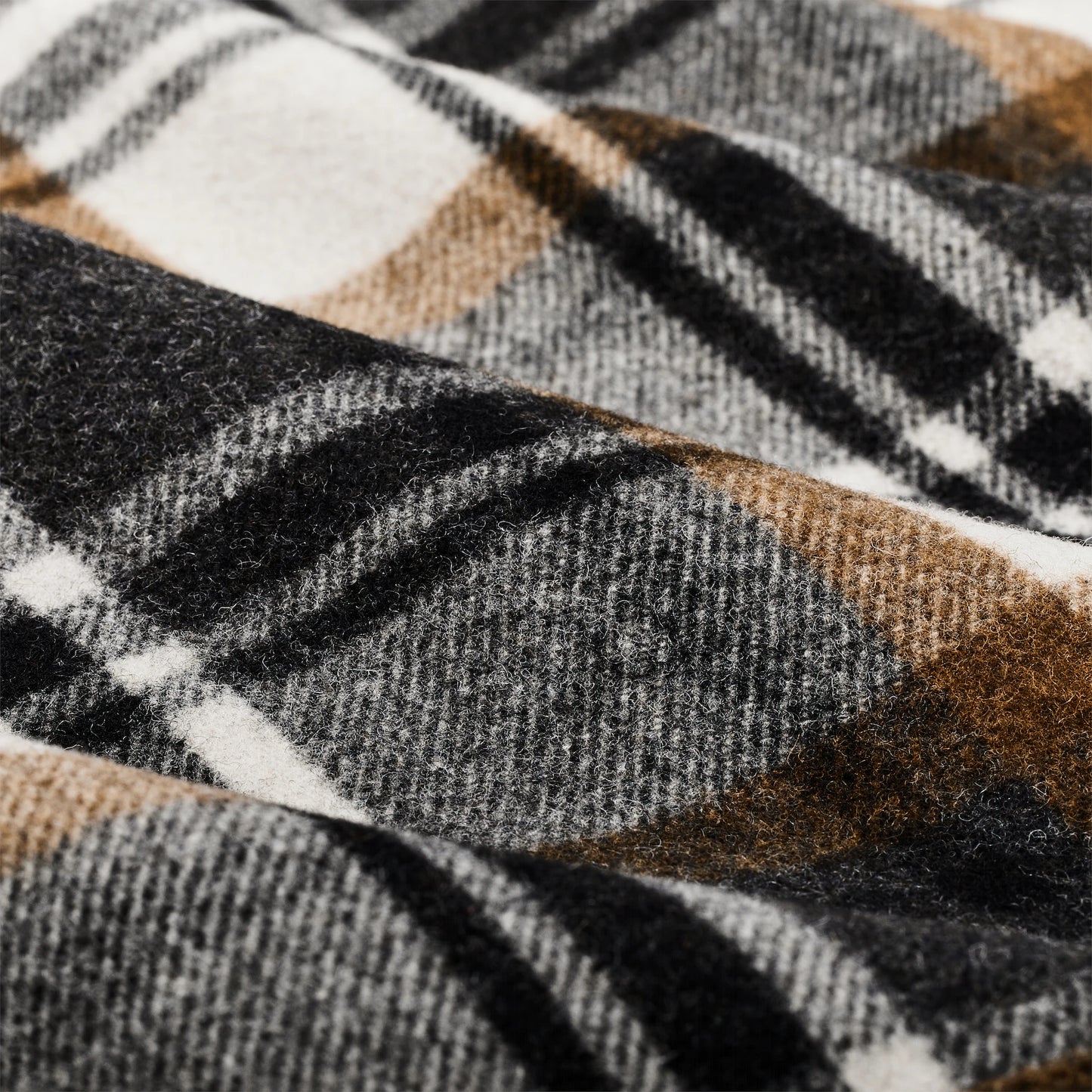 FILSON MACKINAW WOOL WORK JACKET - BLUE COAL/COPPER HEATHER PLAID