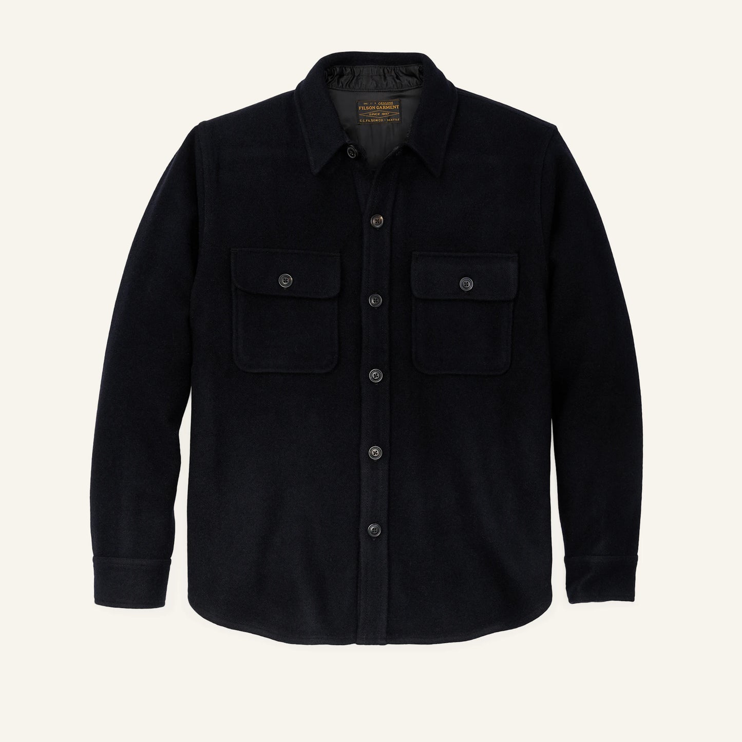 FILSON CPO WOOL JAC-SHIRT - DARK NAVY