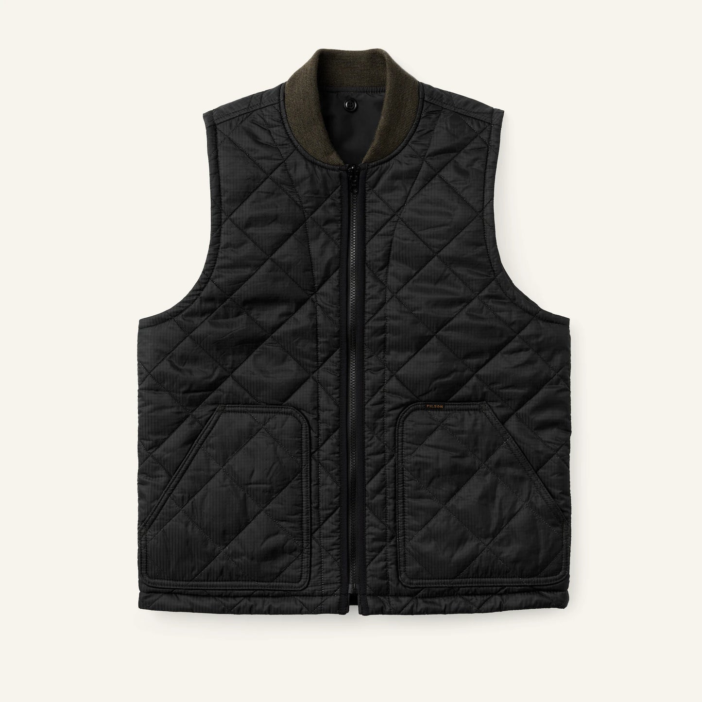 FILSON EAGLE PLAINS VEST LINER - CHARCOAL