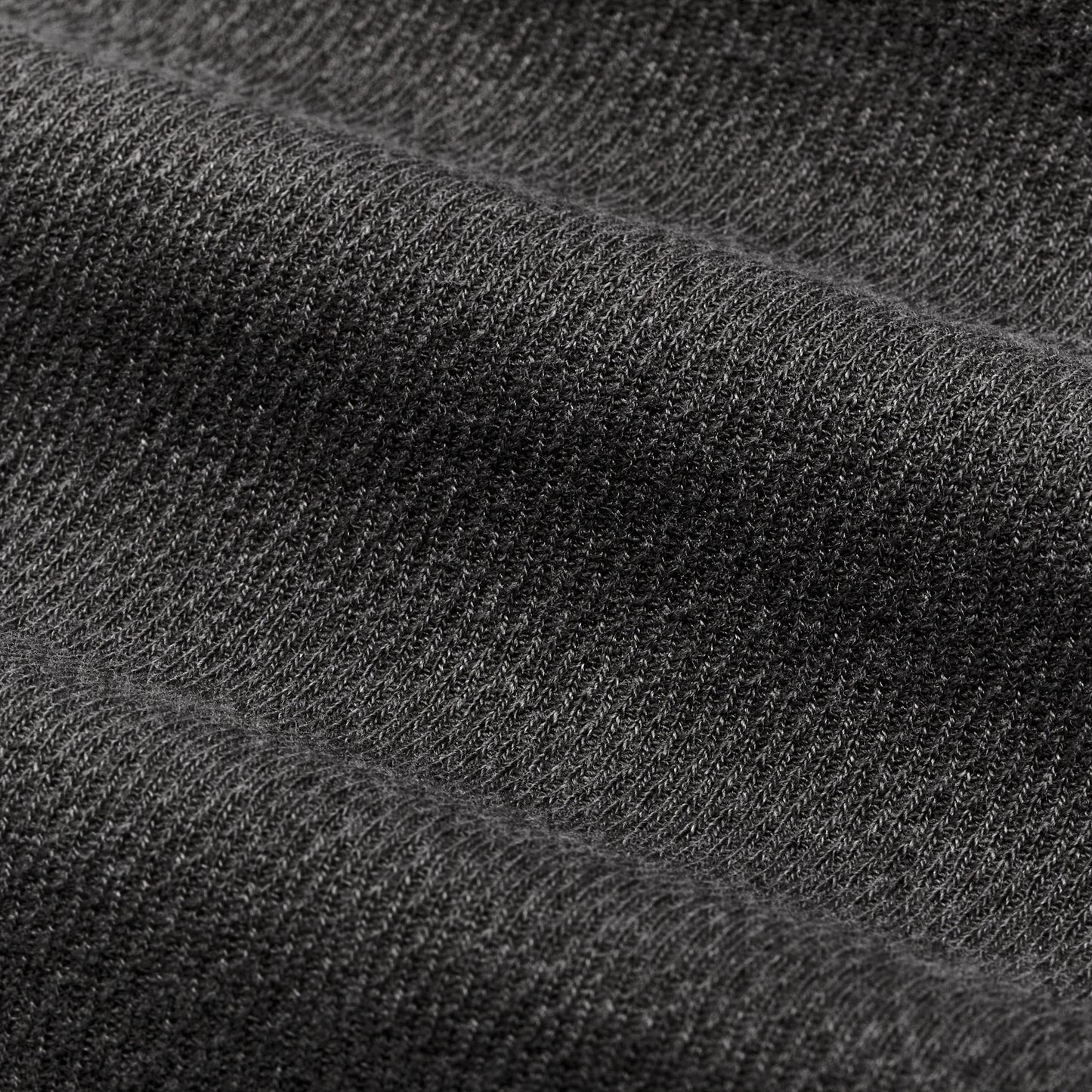 FILSON WAFFLE KNIT THERMAL CREW - CHARCOAL