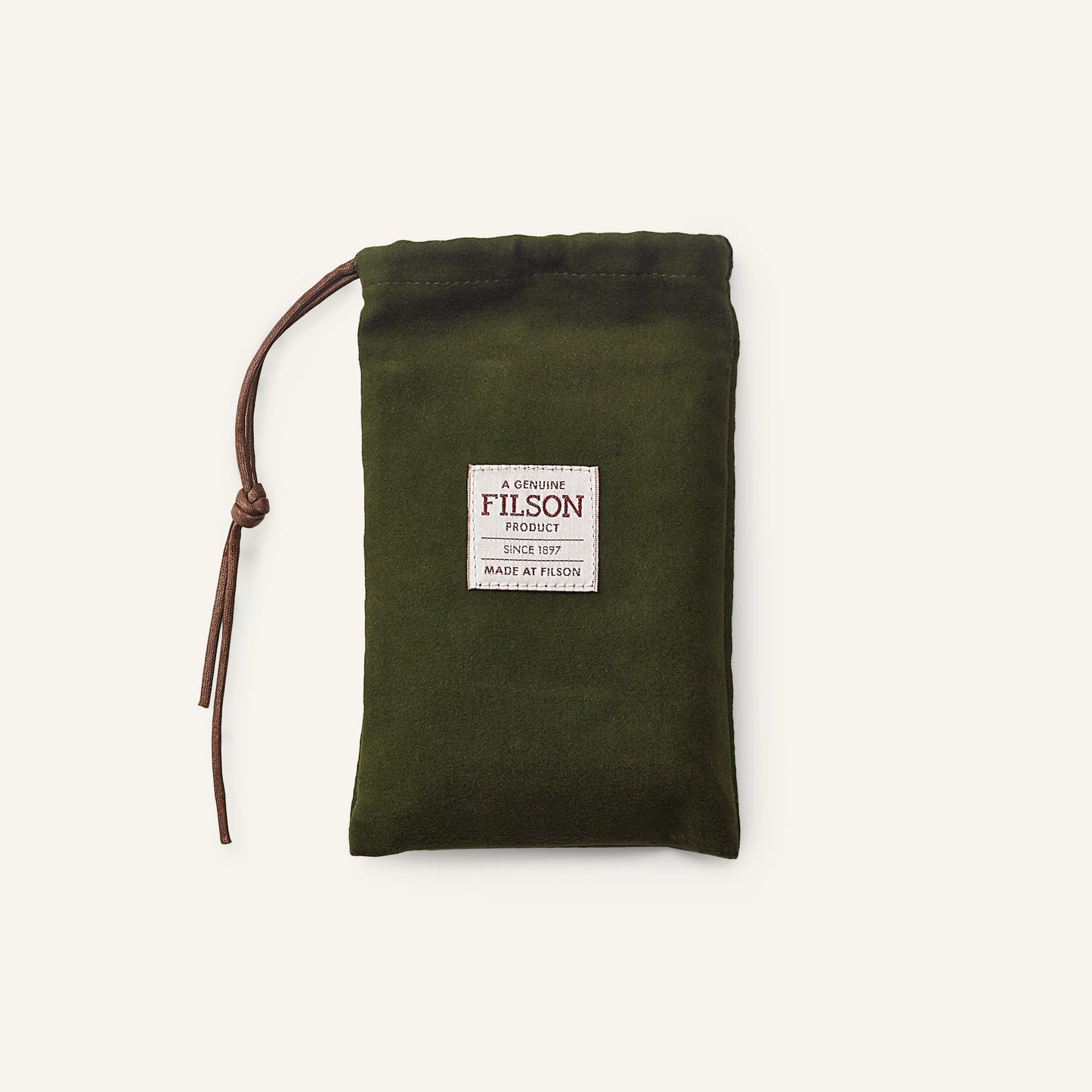 FILSON BRIDLE LEATHER BI-FOLD WALLET - BROWN
