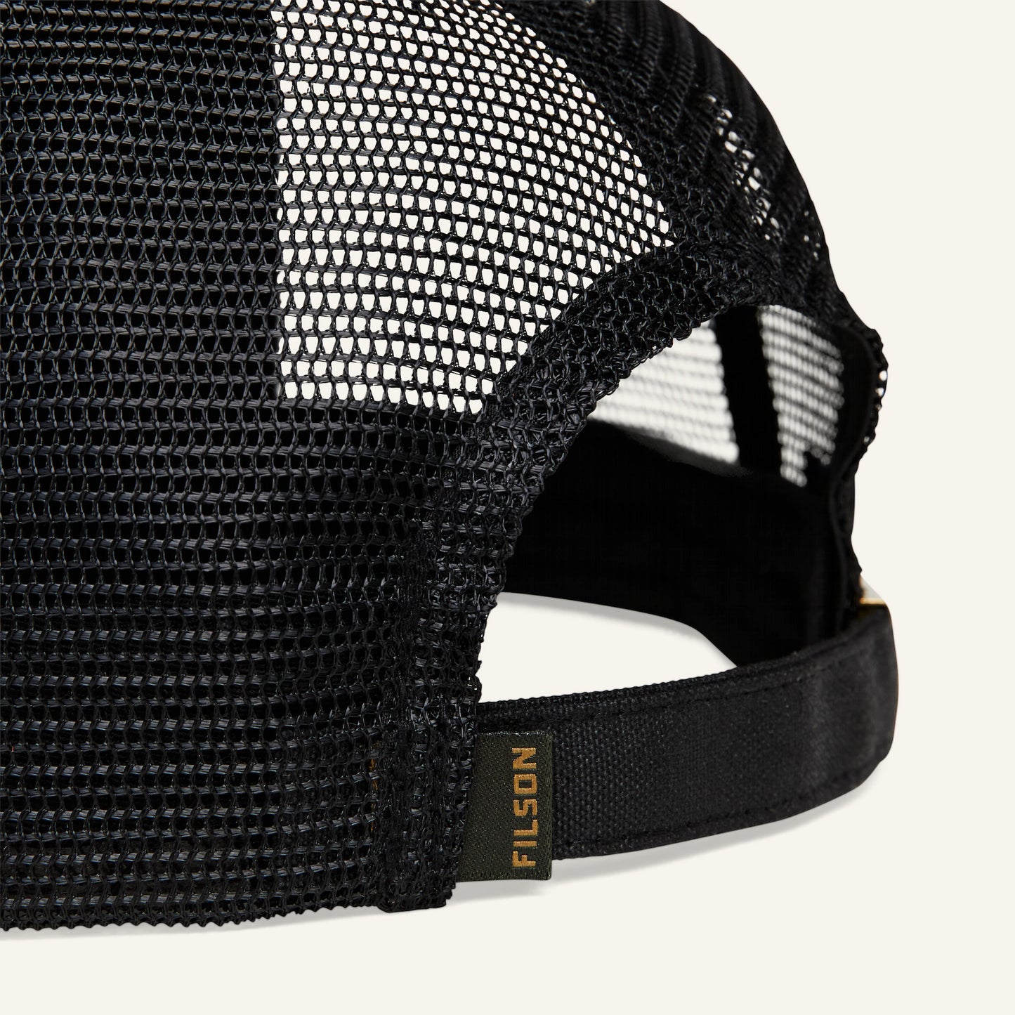 FILSON LOGGER MESH CAP - BLACK