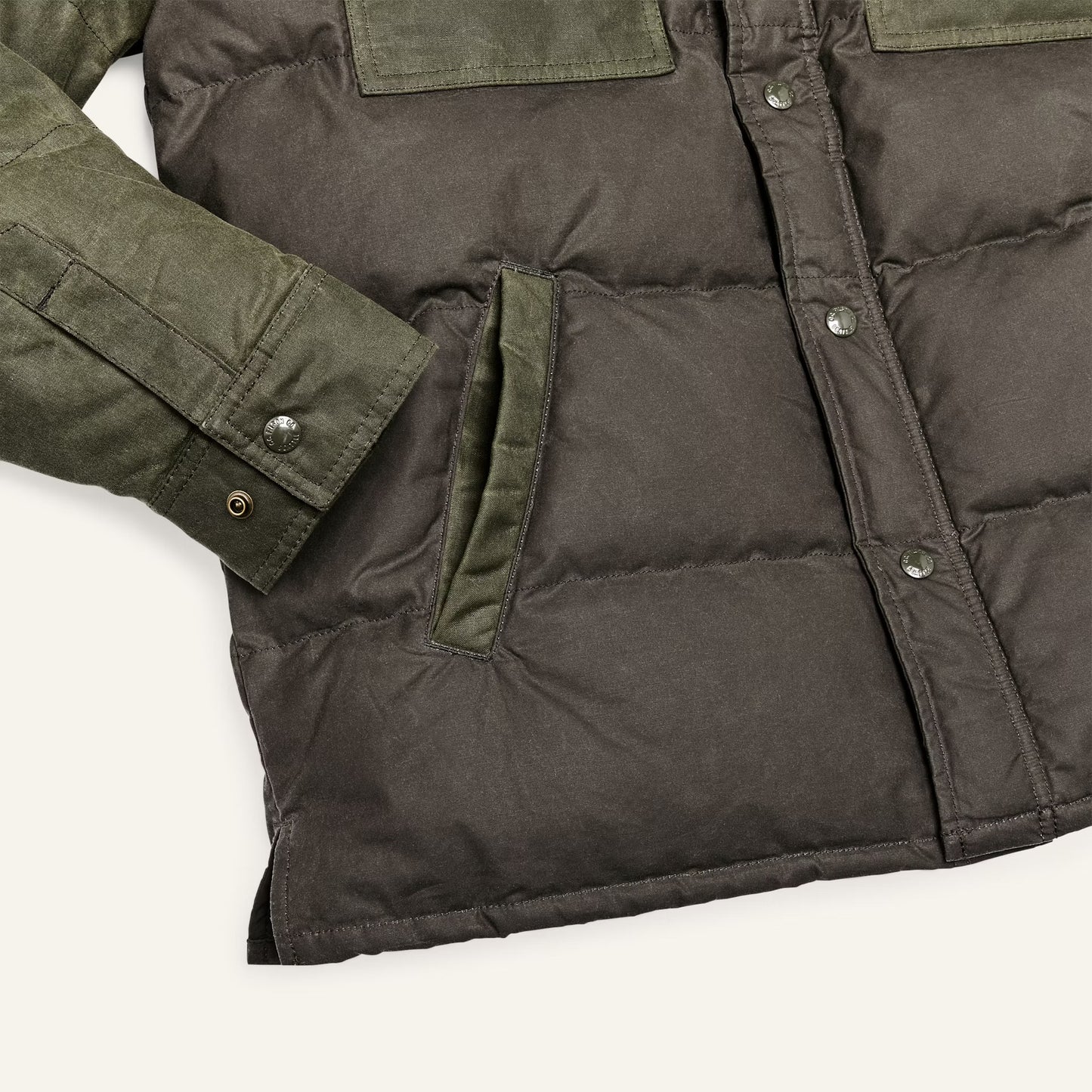 FILSON DOWN JAC-SHIRT - OTTER GREEN