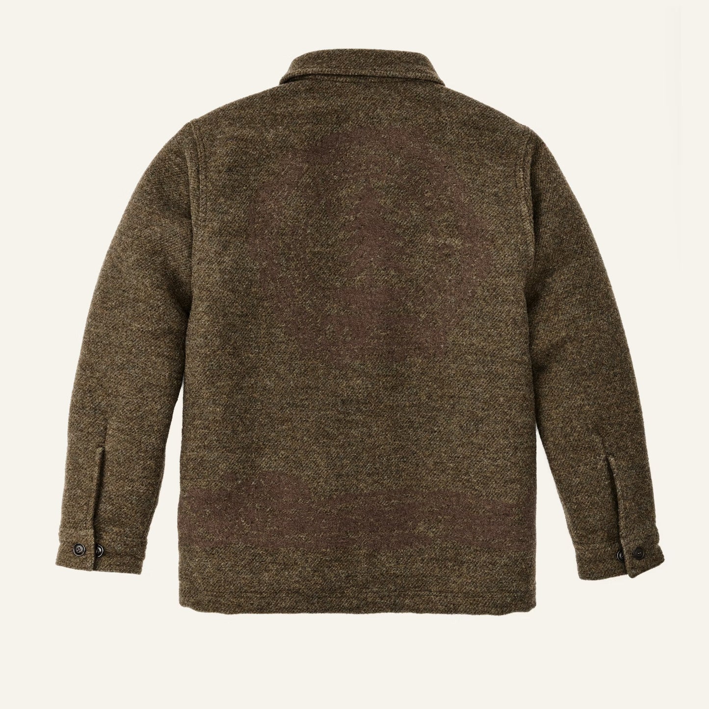 FILSON CCC JACQUARD WOOL JAC-SHIRT - OLIVE BROWN MULTI