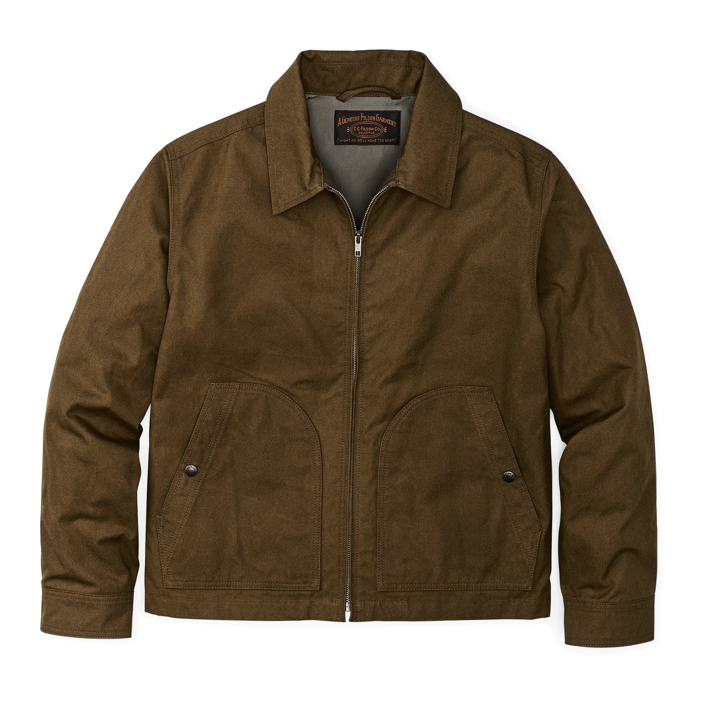 FILSON RANGER CREWMAN JACKET - OLIVE DRAB