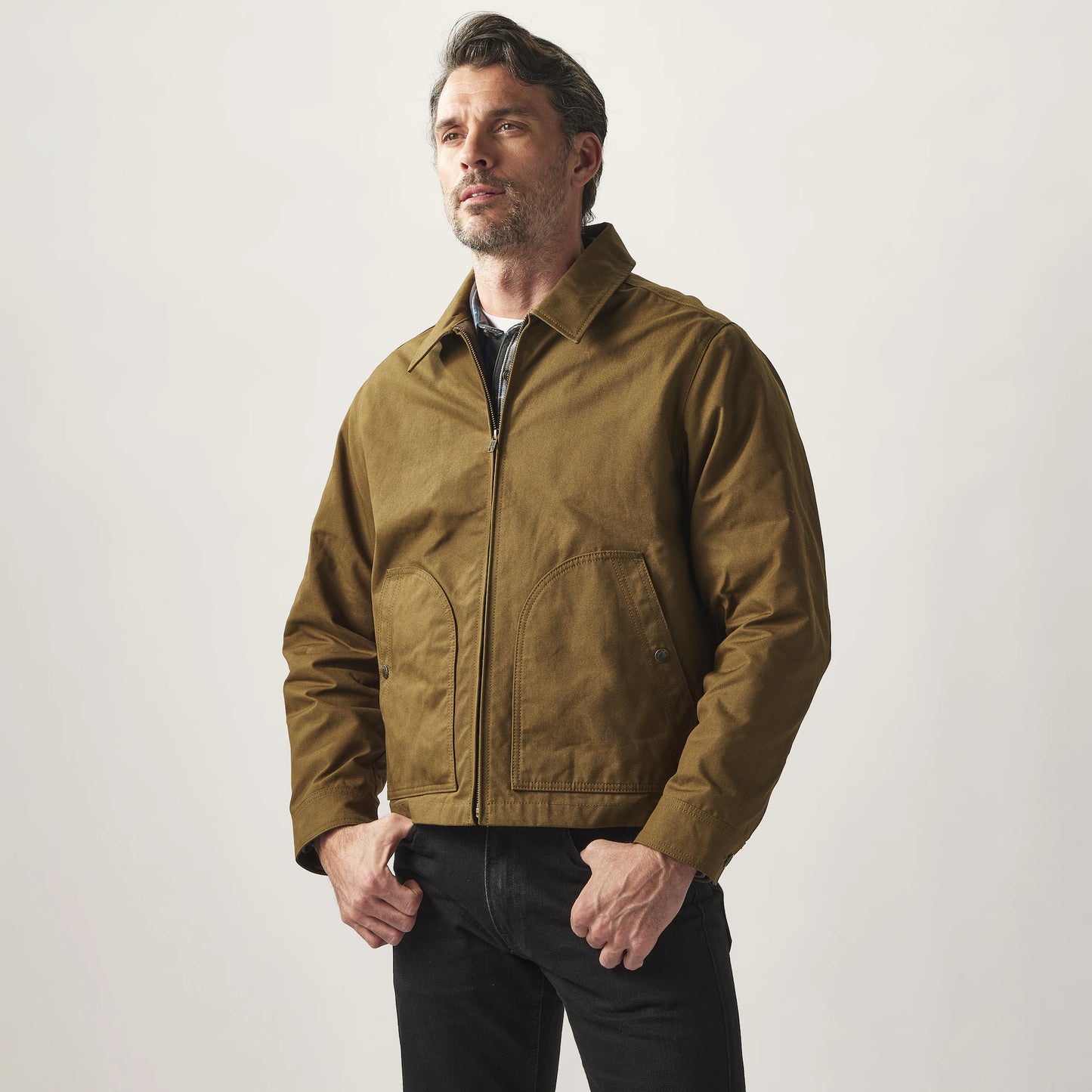FILSON RANGER CREWMAN JACKET - OLIVE DRAB