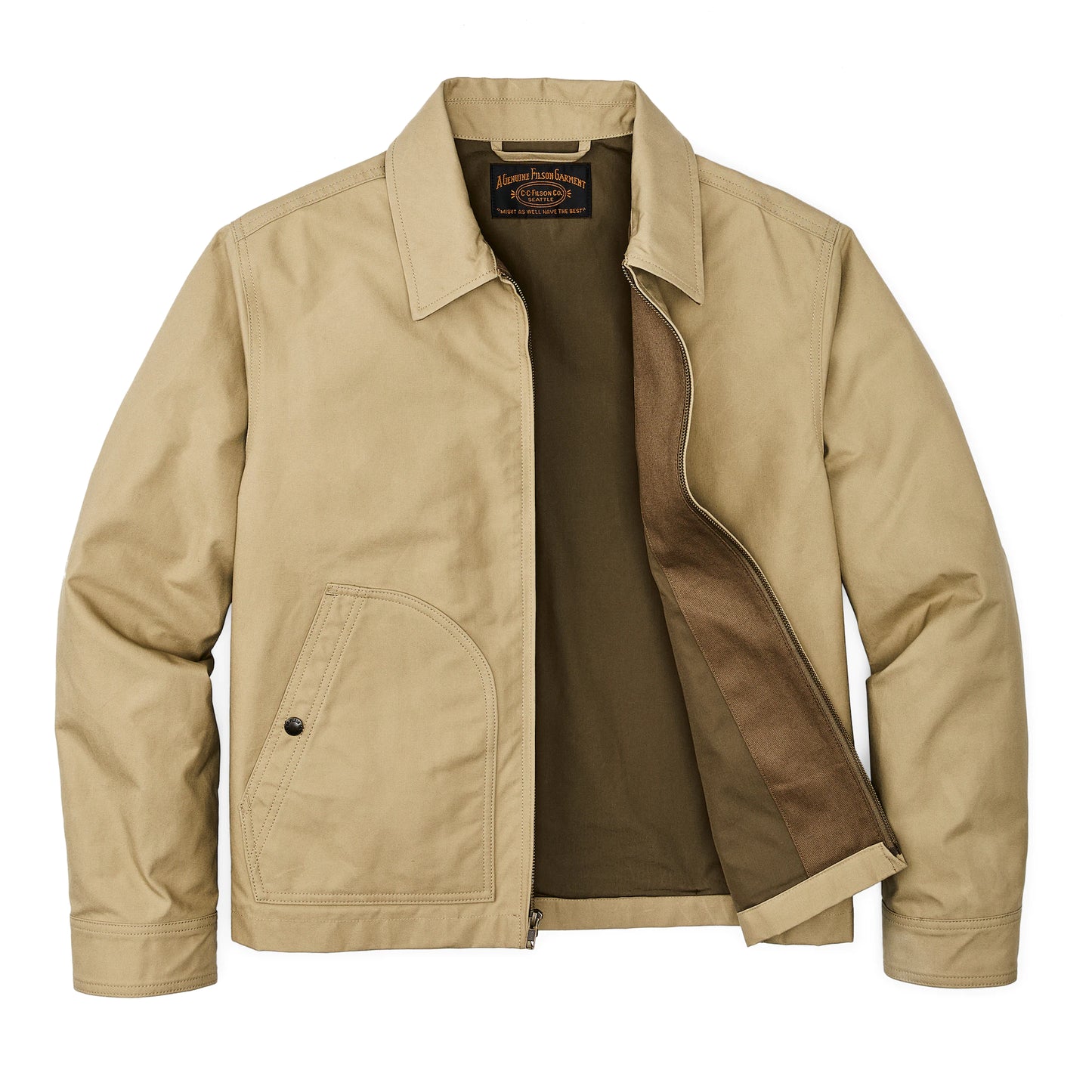 FILSON RANGER CREWMAN JACKET - TAN