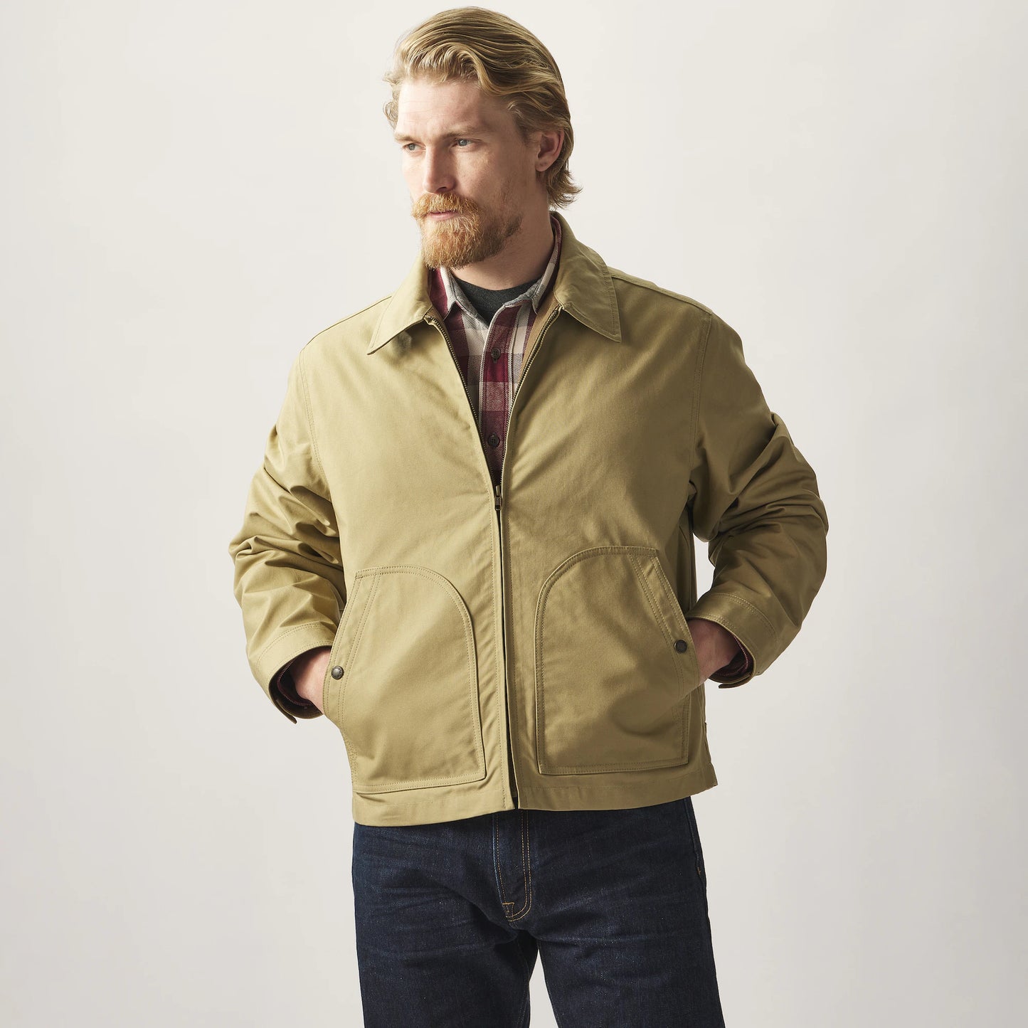 FILSON RANGER CREWMAN JACKET - TAN