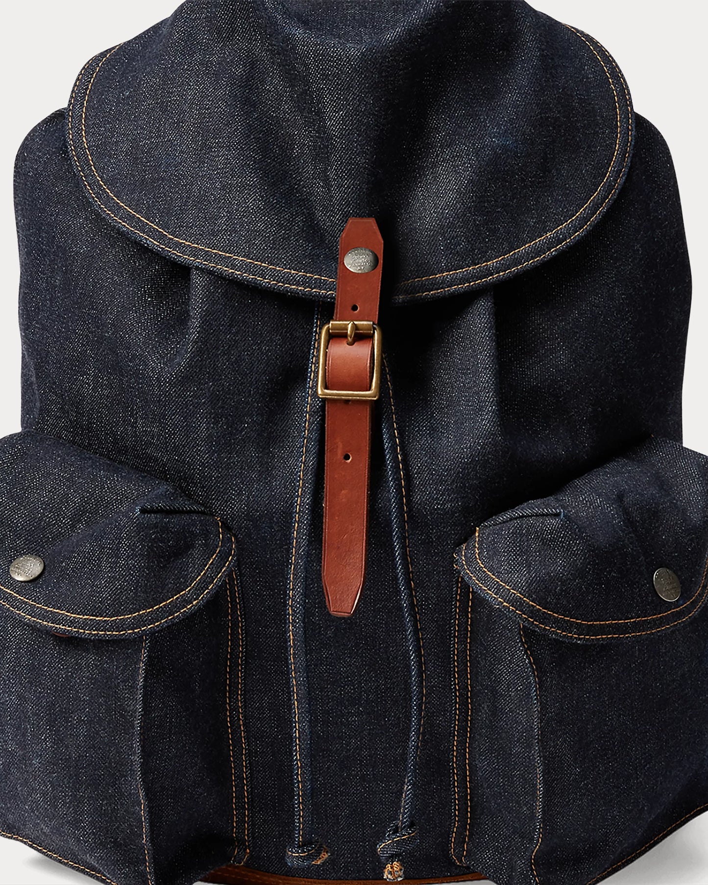 RRL Denim Rucksack true indigo