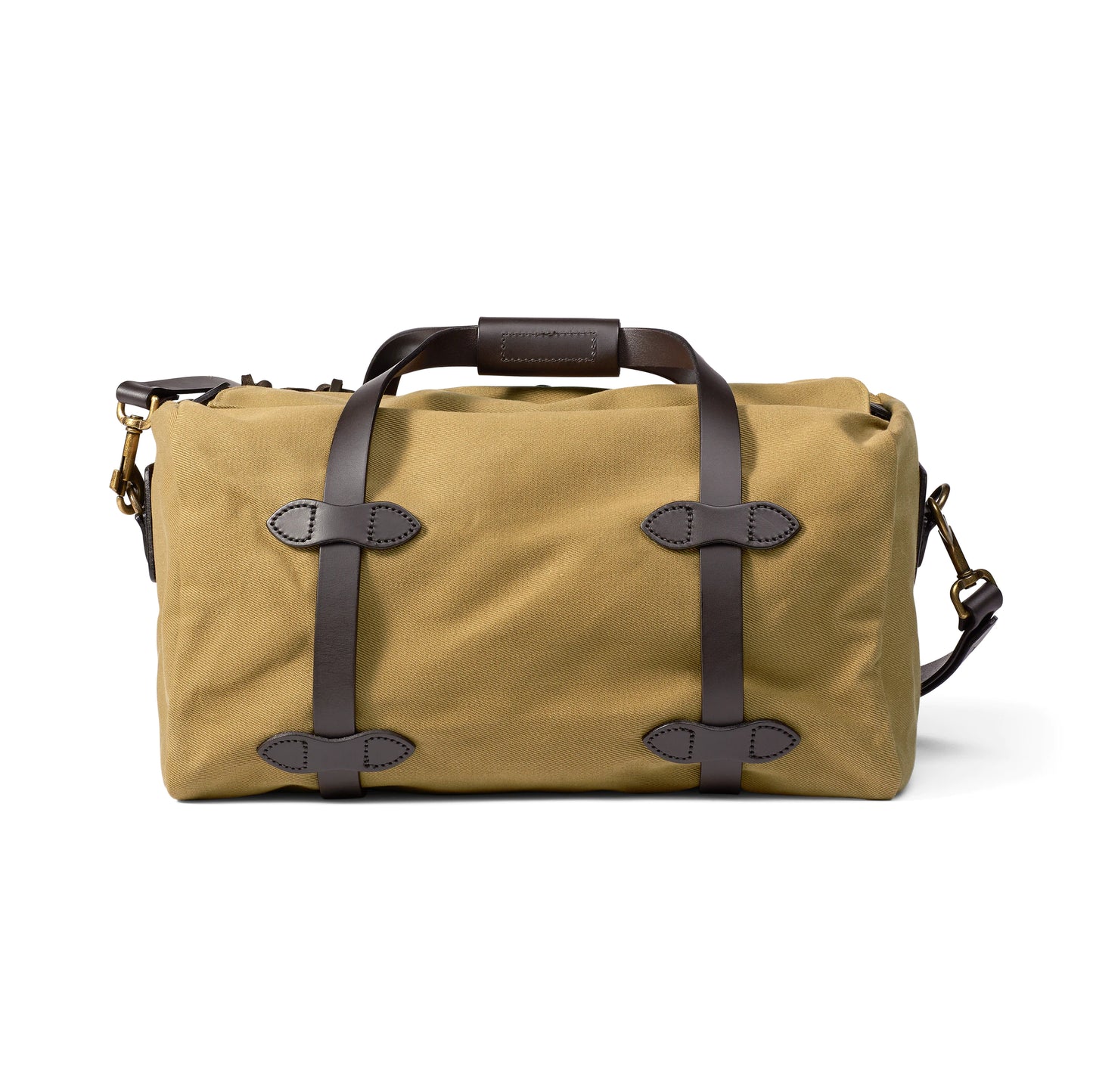 FILSON SMALL RUGGED TWILL DUFFLE BAG - TAN
