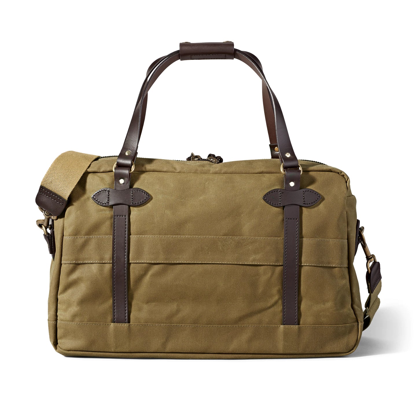 FILSON 48-HOUR TIN CLOTH DUFFLE BAG - DARK TAN