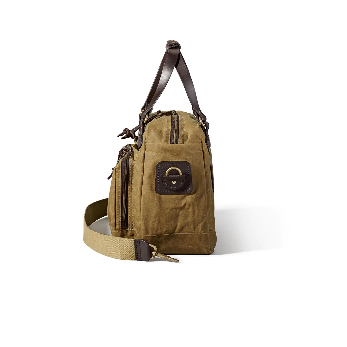 FILSON 48-HOUR TIN CLOTH DUFFLE BAG - DARK TAN