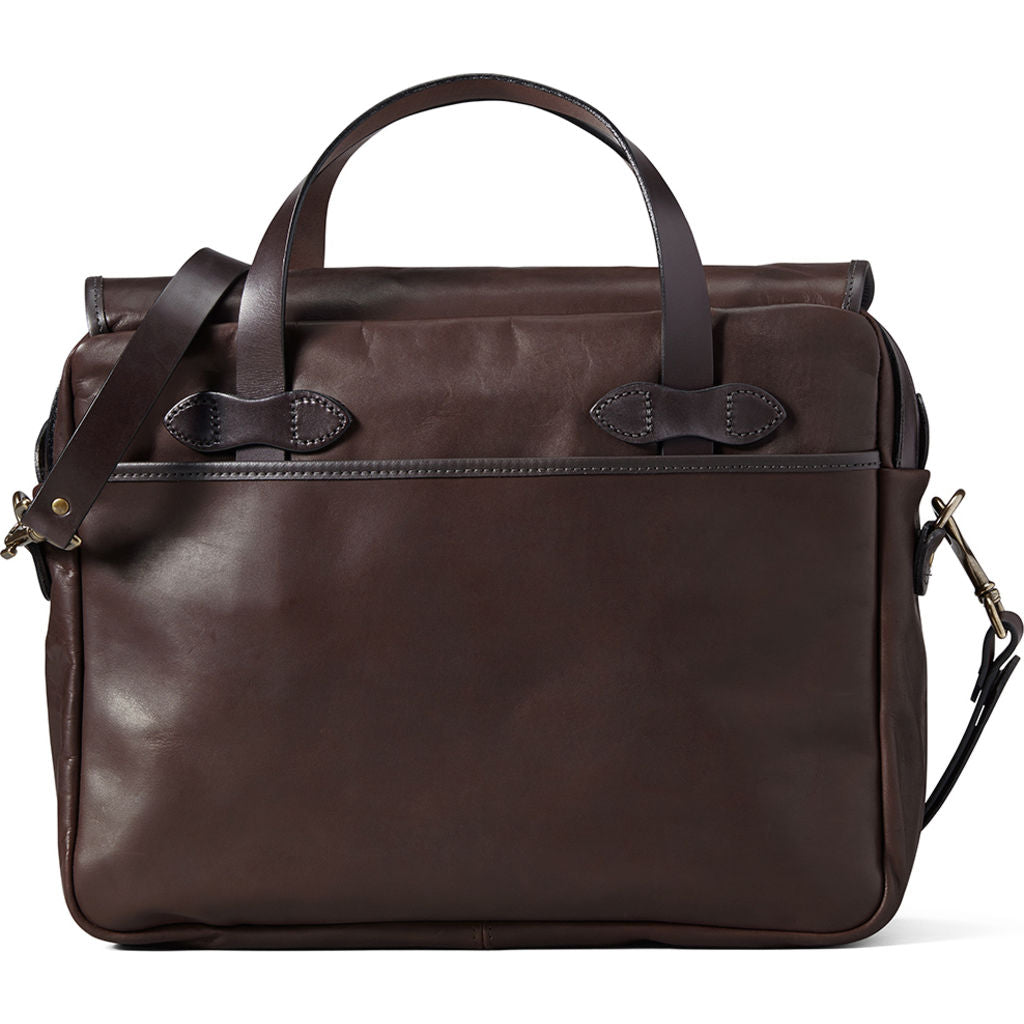 FILSON WEATHERPROOF LEATHER ORIGINAL BRIEFCASE - SIERRA BROWN