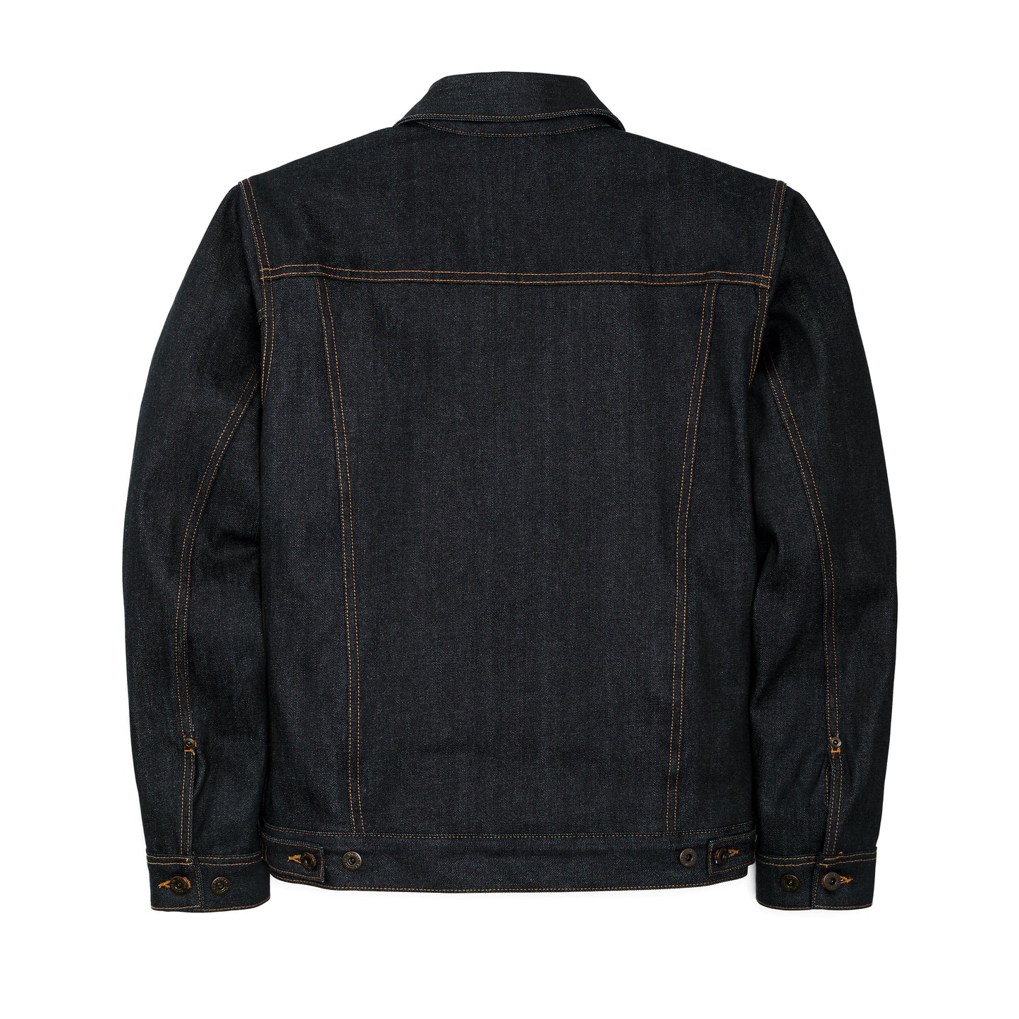 FILSON LINED DENIM SHORT CRUISER JACKET - RAW INDIGO