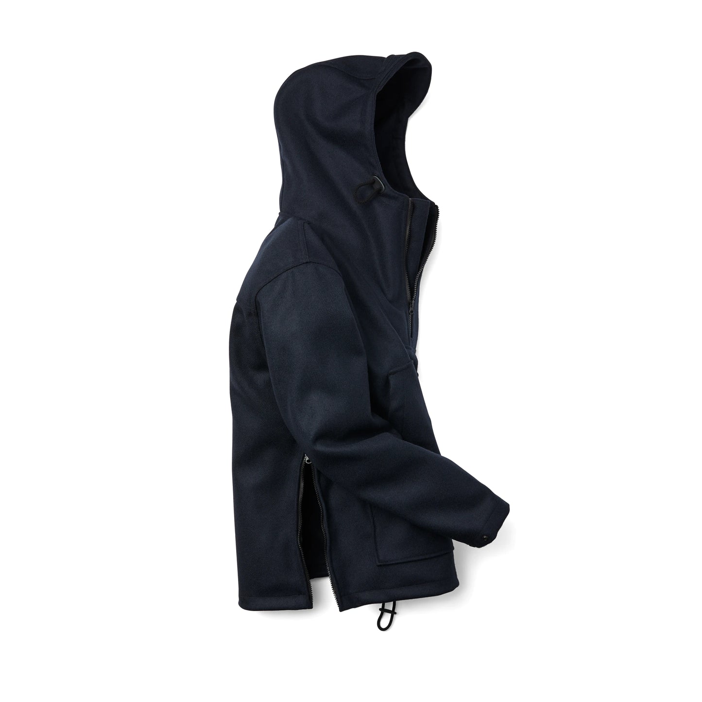 FILSON MACKINAW WOOL ANORAK - NAVY