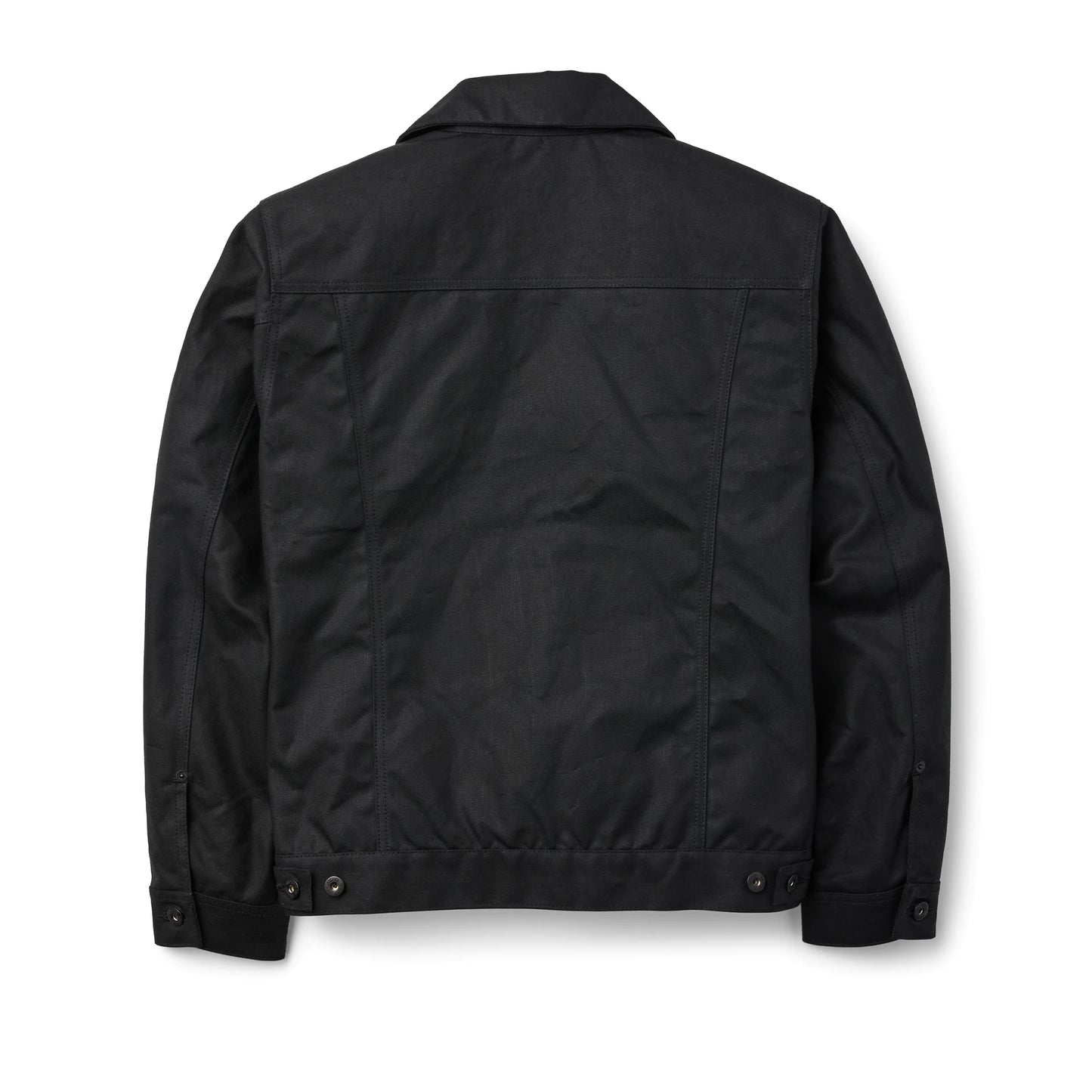 FILSON TIN CLOTH SHORT LINED CRUISER JACKET - BLACK