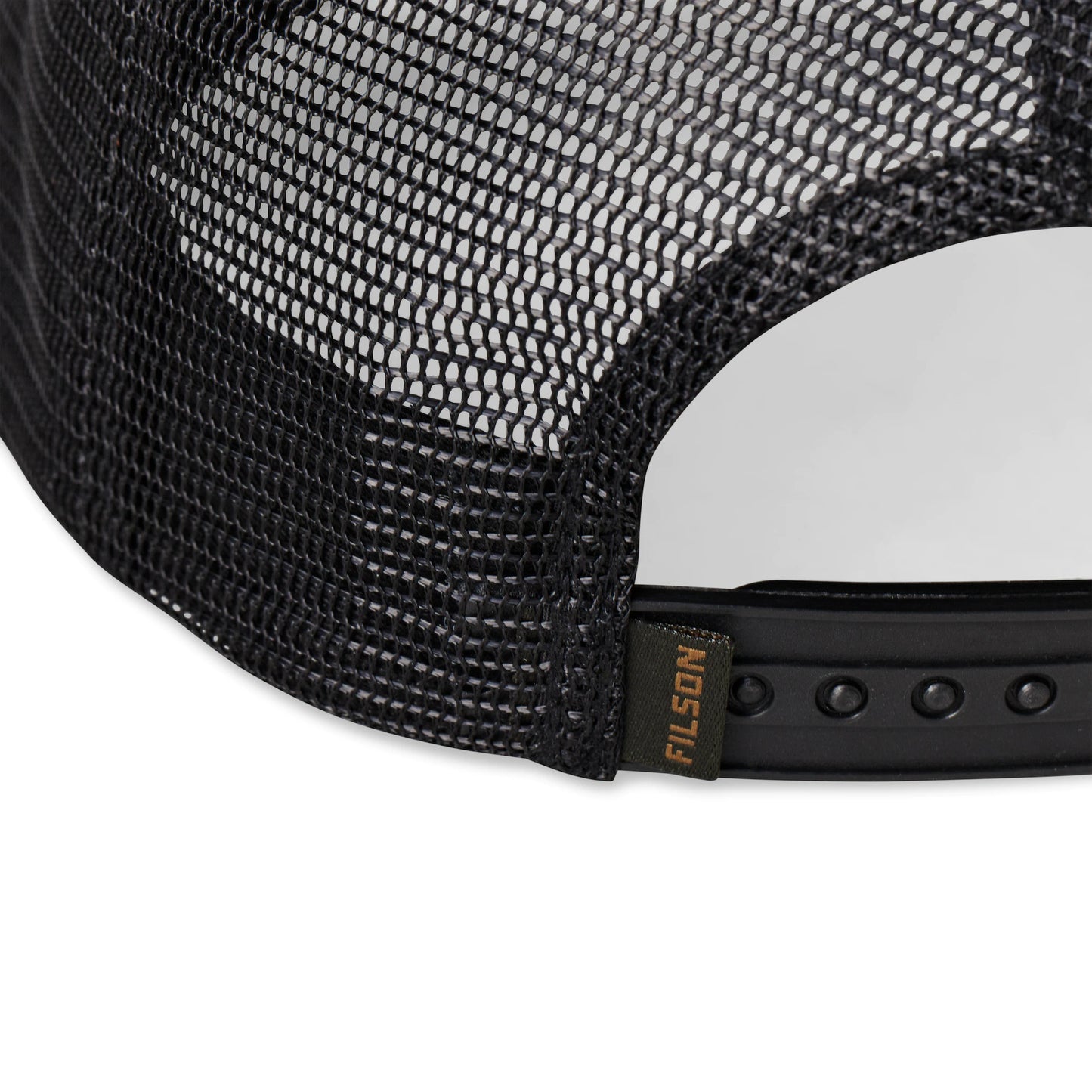 FILSON MESH SNAP-BACK LOGGER CAP - NAVY