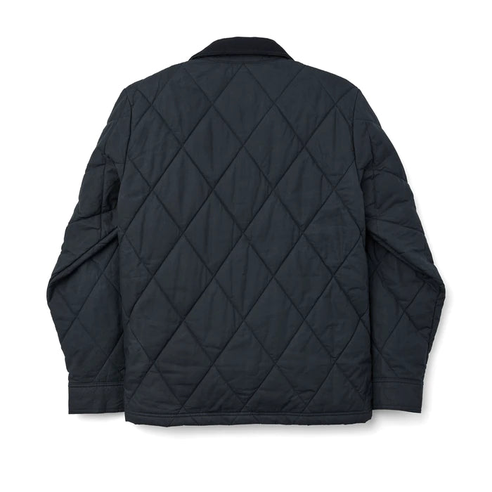 FILSON HYDER QUILTED JAC-SHIRT - BLACK