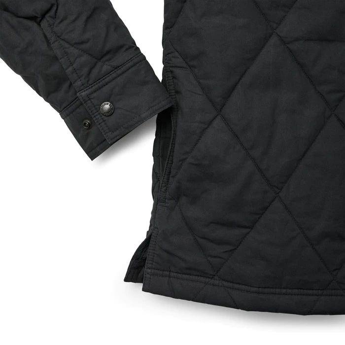 FILSON HYDER QUILTED JAC-SHIRT - BLACK