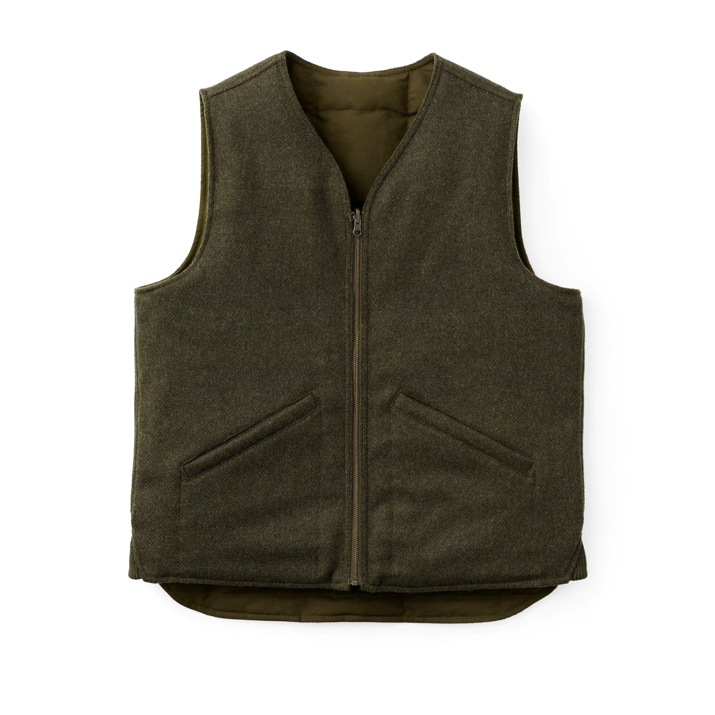 FILSON BUCKLAND DOWN VEST - FOREST GREEN