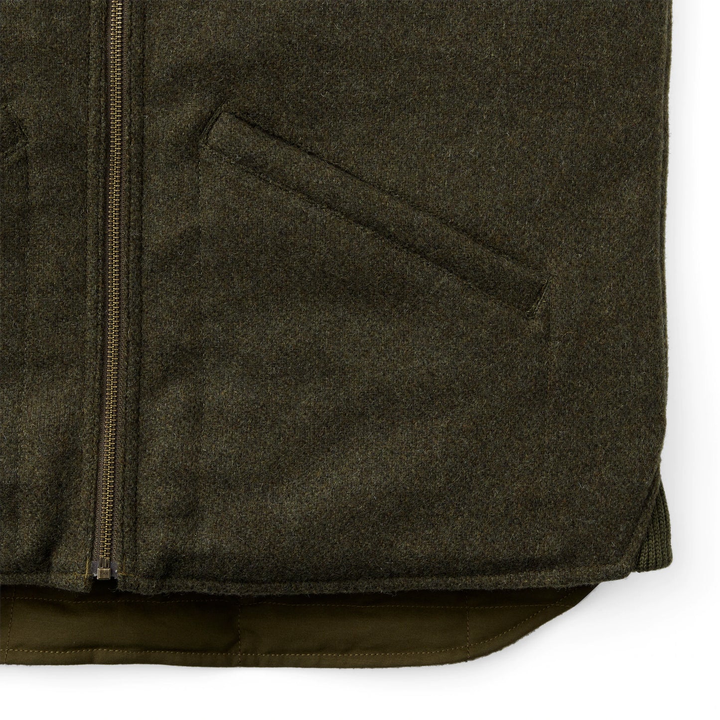 FILSON BUCKLAND DOWN VEST - FOREST GREEN