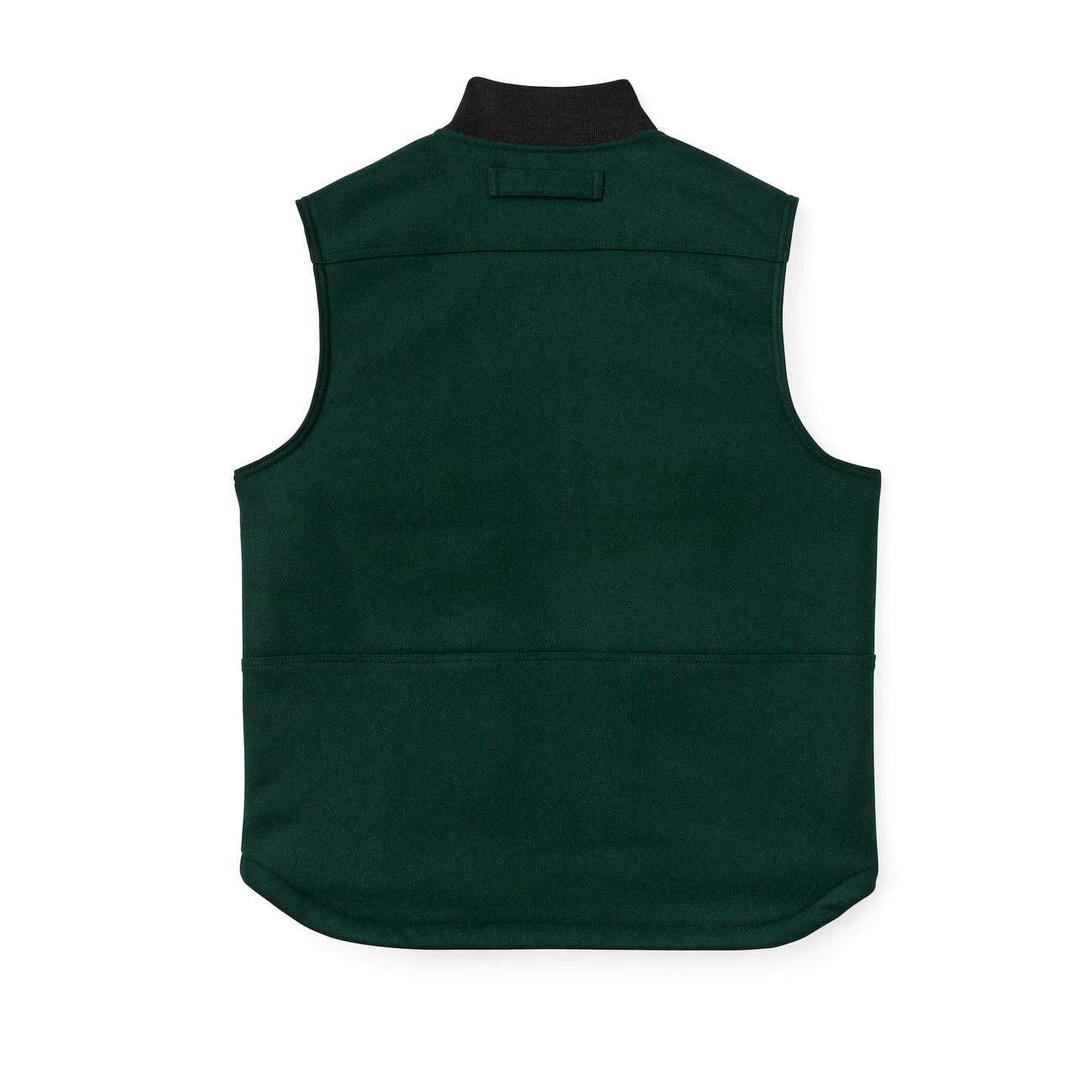 FILSON LINED MACKINAW WOOL WORK VEST - DARK SPRUCE
