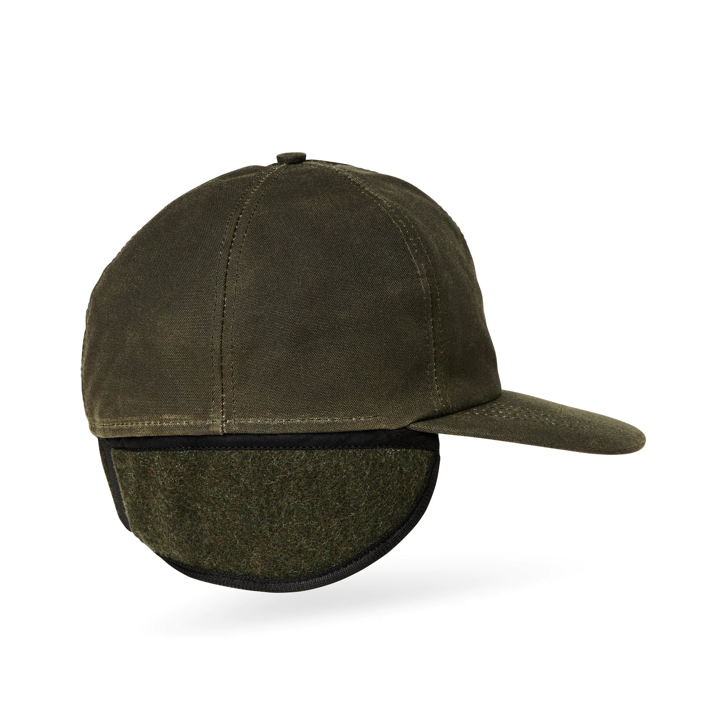 FILSON INSULATED TIN CLOTH CAP OTTER GREEN - OTTER GREEN