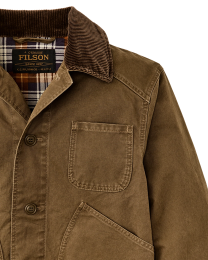 FILSON CANVAS OUTFITTER JACKET - KANGAROO