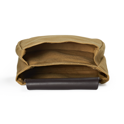 RUGGED TWILL BELT POUCH - TAN