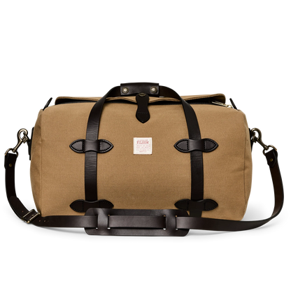 FILSON SMALL RUGGED TWILL DUFFLE BAG - TAN