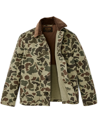 FILSON CANVAS OUTFITTER JACKET - TUNDRA SHRUB CAMO