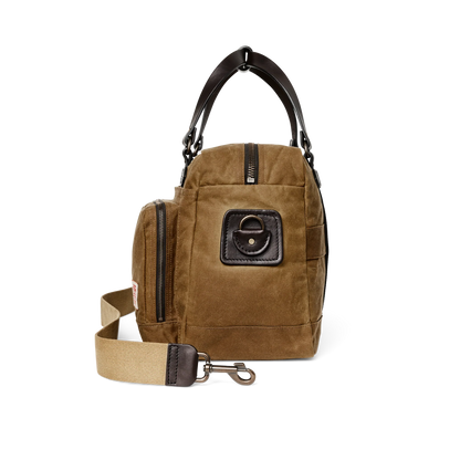 FILSON 48-HOUR TIN CLOTH DUFFLE BAG - DARK TAN