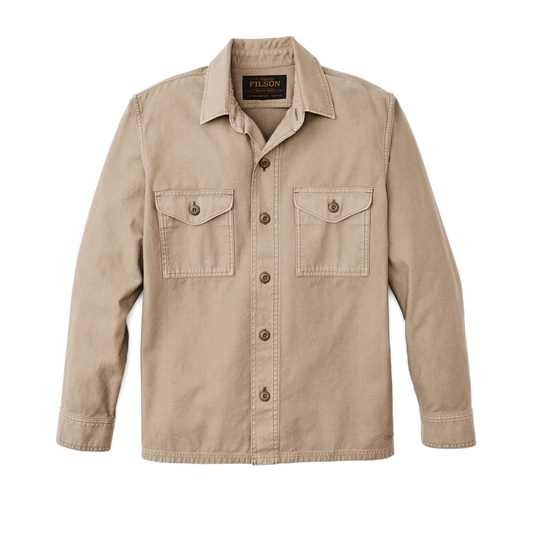 FILSON FIELD JAC-SHIRT - GRAY KHAKI