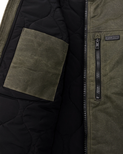 FILSON TIN CLOTH PRIMALOFT® VEST - OTTER GREEN