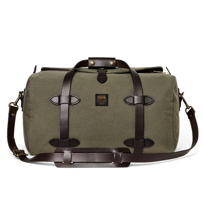 FILSON SMALL RUGGED TWILL DUFFLE BAG - Otter Green